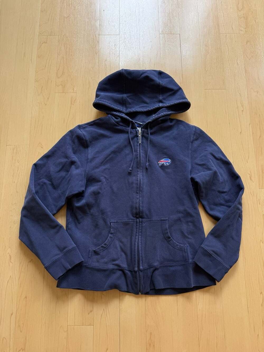 00s Reebok Buffalo Bills Full-Zip Hoodie Size M